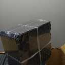 Plastic Interlocking Deck Tiles, 36 Pack, 12"x12" Each, Dark Grey