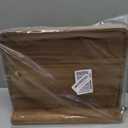 SARUFO Acacia Wood Projector Shelf for Wall Mount, 14.2" x 11" Floating Shelf & Rack Holder for Router, Modem, Cable Box, Compatible with Gaming Consoles Copyright Patent