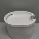 uahpet Cat Water Fountain, Wireless & Battery Operated 2L/67oz Pumpless Automatic Pet Fountain with Motion Sensor, Food-Grade ABS Tray, Easy to Clean Water Dispenser for Cats