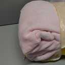 Smoofy Faux Fur Throw Blanket for Couch  Blush Pink Fluffy Cozy Rabbit Fleece, Plush Soft Bubble Blanket for Sofa & Bed, for Mom, Warm Fuzzy Home Room Decor Throw 50" x 60"