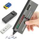 Diamond Tester, Professional Jewelers' Gemstone Detector, High Accuracy Diamond Checker Pen Professional for Jewelers, Gem Tester (Jewelry-Only Detection) (Battery Powered)
