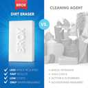 Magic Eraser Sponge - 18 Count Melamine Sponge - Long Lasting Multi Surface Cleaner - Bathroom, Shower, Wall Cleaner - Foam Cleaning Pads - Extra Durable Eraser Sponges