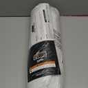 GORILLA GRIP Thick Memory Foam Toilet Rug for Bathroom, Square Shaped Washable, Soft Absorbent Velvet Topside Floor Mats, Machine Wash, Cushioned Luxury Rugs for Bath Room, 22.5x19.5, White