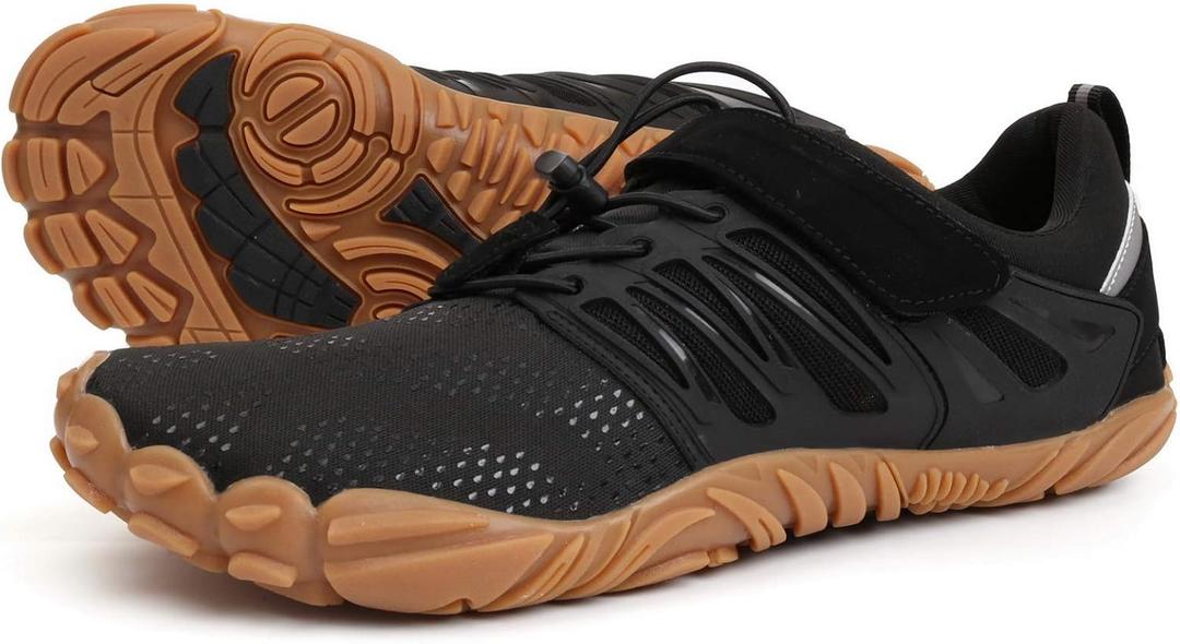 Joomra Women's Trail Running Barefoot Shoes Zero Drop Minimalist Sneakers | Wide Toe Box, Flexibal Grippy Rubber Outsole for Natural Walking, Training, Hiking, Camping, Gym, Workouts, Size 37