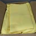 Fitable 6 Pack Yellow Rectangle Table Clothes - 70 x 120 Inch - Wrinkle and Stain Resistant Fabric Tablecloths, Washable Polyester Table Covers for Wedding, Party, Banquet, Formal Events