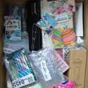 Box with Mixed Items, Retail is Estimated 