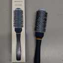 Curling Ceramic Brush Round 33mm Non-Electric Blowout Brush, Anti-Frizz Styling for a Smooth Salon Look Ideal for All Hair Types