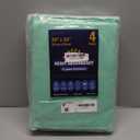 4 Pack 36 x 36 Extra Heavy Absorbency Washable Underpads, Waterproof Quick Drying Nursing Incontinence Reusable Washable Bed Pee Pads for Dogs, Diaper Changing & Adults, Green