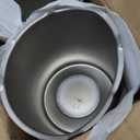 4Pcs 5.15" Push Through Wheel Center Caps Stainless Trailer Hub Cap for Truck SUV RV Wheel Rim, Combination of 2 Closed Curved and 2 Open Ended Wheel Hub Covers (Fit 5.15" Bore Chrome)