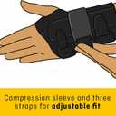 FUTURO Compression Stabilizing Wrist Brace, Left Hand, L/XL