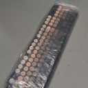 Wireless Keyboard and Mouse Combo, 104 Round Keys Cute Colorful Keyboard and Mouse with Retro Typewriter for PC/Mac/Laptop/Tablet/Computer/Windows Black