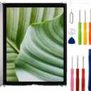 New LCD for iPad 7th 8th 9th Gen 10.2" A2197 A2200 A2198 A2603 A2604 Display LCD Screen Replacement with Upgraded Repair Tools Kit-No Touch Screen,Only LCD