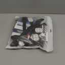 3M Adhesive Child Safety Strap Locks by Baby Proof Me, Baby Latches for Cabinets, Dishwashers, Fridges, Ovens and TrashCans, Stain Free Toilet Lock (Black, 24 Safety Latches)