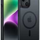 FNTCASE for iPhone 13/14 Phone Case: iPhone 16e Magnetic Translucent Matte Back Cover Metal Button Military Grade Protection Shockproof Shell Full Body Protective Slim Cell Phonecase