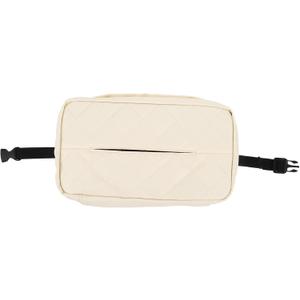 Multifunctional Car Tissue Box Holder Cute Panda Design Durable Pu Material Easy to Clean Towel Storage for Auto Interior Stylish Napkin Organizer for Backseat and Sun Visor