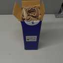 MIULEE Decorative Linen Check Euro Shams Throw Pillow Covers Neutral Farmhouse Vintage Pillow Covers 24x24 Set of 2 Boho Modern Winter Home Decor for Sofa Couch Bedroom Cushion Taupe