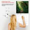 4 x 2026 Wall Calendar,Calendar 2026, November 2025 - December 2026, Wall Calendar Pathways, 12" x 24" Opened,Full Page Months Thick & Sturdy Paper for Calendar Organizing & Planning