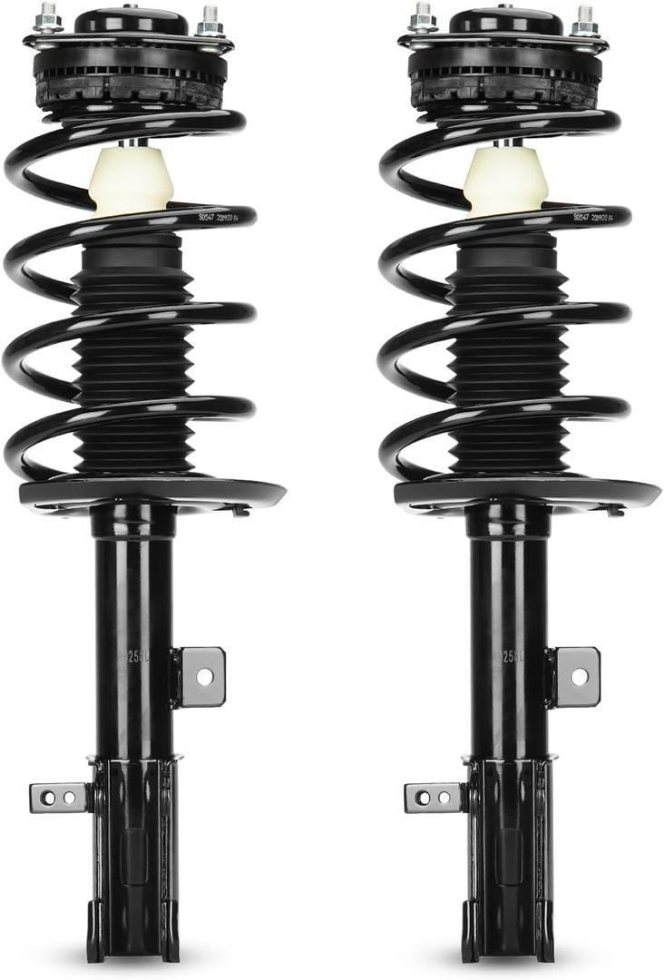 271130 271131 Front Struts Suspensions w/Coil Spring for 11-14 Chrysler 200 (2.4L L4 Sedan), 08-14 Dodge Avenger (2.7L / 3.6L V6 Sedan FWD), 07-10 Sebring (2.7L / 3.5L V6 Sedan), Strut Shock Absorbers