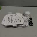 6 in 1 Wireless Charger for Apple Multiple Devices, Charging Station with Clock &7 Color Ambient Light, Foldable Rotate Stand for iPad, for iPhone17/16/15 Series, Support for Apple Watch11/10 AirPods4