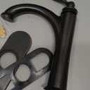 Delta Woodhurst Oil Rubbed Bronze Bathroom Faucet 1 Hole, Single Hole Bathroom Sink Faucet for Vanity, Metal Push-Pop Drain Assembly, Venetian Bronze 532-RBMPU-DST