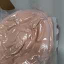 Organic Nursing Pads - 14 Washable Breast Pads for Breastfeeding, Wash Bag, Viscose Derived from Bamboo Reusable Nipple Covers for Breastfeeding Essentials, Soft & Absorbent (Pink Sand, L 4.8")