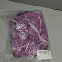 Tugege Nightgowns for Women Sleepwear V-Neck Button Down Night Shirt Long Sleeve Printed Pajamas Sleepshirts (Purple, M)