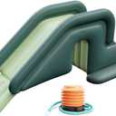 Inflatable Pool Slide Universal for Backyard - Summer Swimming Pool Water Slide, Swimming Water Slide, Compatible with All Inflatable Pools (Dark Green)