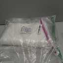 Miumoon 60-pack Compactor Bags with Pre-punched Holes for Attaching, 2.6 mils Heavy Duty Compactor Bags, Fits 15-inch Rectangular Drawer Compactors, Twist Ties Included, White