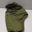 Lelepet Dog Coat for Large Dogs Waterproof Dog Jacket with Harness Built in Reflective Fleece Jacket with Zip Warm Winter Coats for Dogs Thermal Pet Snowsuit for Outdoor, Border Collie, Army Green, XL