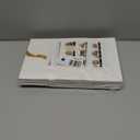 Box White Large Gift Box with Ribbon 6 Pack  Large Box with Lid Magnetic Closure Rectangle Collapsible Luxury Wrap Box for Weeding Gifts Crinkle Cut Paper Shred with Card