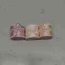 Nude Pink/Champagne/Dusty Rose Handmade Fringe Satin Silk Ribbon 1-1/2 inch x 21 Yard Frayed Edges Ribbons for Wedding Invitations, Flower Bouquets, Gifts Wrapping, Bridal Shower, Holiday Decor