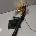 Kiss the Water 3FT Lighted Christmas Tree, Plug in 36LED Warm White Lights for Holiday Decor, Waterproof LED Tree with Timer for Indoor and Outdoor, Party, Wedding, Thanksgiving Gifts and Decorations