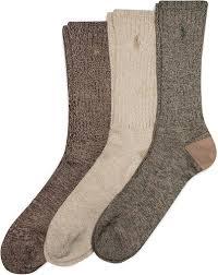 POLO RALPH LAUREN Men's Athletic Performance Cotton Crew Socks-3 Pair Pack-Moisture Wicking Mesh