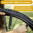 2 Pack 29 Inch Bike Tube, 29" Bicycle Tube for 29 x 2.125/2.2/2.25/2.3/2.35/2.4 Bike Tire, Butyl Rubber Inner Tube with 2 Tire Levers for Mountain MTB Bike