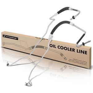 A-Premium Automatic Transmission Oil Cooler Line Hose Assembly Compatible with Jeep Liberty 2005-2006 & Dodge Intrepid 1998-2004 & Chrysler Concorde 1998-2004, Intrepid 2003-2004, Pressure and Return