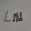 4PCS Reusable Hydraulic Hose Repair Fittings Kit, 1/2'' 3/8'' 1/4'' for Size #08#06#04 Single Wire Hydraulic Hose