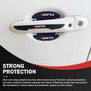 8PCS Car Door Protector, Sports Car Door Handle Scratch Protector, Door Handle Bowl Sticker, Doors Handle Protection Accessories, Universal for Most Car, SUV, Truck