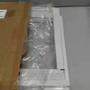 LBG Products Window Air Conditioner Side Panel and Frame Set,AC Accordion Filler Kit,Fits Most 8000BTU Window Air Conditioners,AC Side Panels Frame Kit