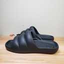 totes Women's Everywear Lightweight Waterproof Contoured Molded Double Buckle Slide Sandals Size 9