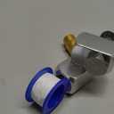 LE LEMATEC Air Compressor Swivel Connector - 360 Quick Connect Hose Fittings Kit with 1/4" NPT Male Adapter & Teflon Tape for Air Tools, Sandblaster & HVLP Spray Gun, Kink-Free Operation