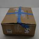 Showgeous 6 Pack Black Round Tablecloth 120 Inch Polyester Table Cloth for Tables - Washable Decorative Fabric Covers for Wedding, Dining, Party, Banquet, Buffet