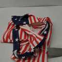 Festival Overalls for Men Shorts Romper Work Jumpsuits Bibs Coveralls (Small, 1#us Flag)