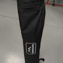 KAMPKEEPER 10x10 Easy Pop Up Canopy Tent with Sidewalls, Instant Outdoor Shade Shelter with Removable 10FT Sun Walls, Quick Setup Waterproof and UV-Resistant for Patio (Black, 1 Sidewall)