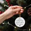 2 x Thank You Ceramic Ornament  Appreciation Gifts for Women, Men, Teachers, Nurses, Coworkers, Bosses  Retirement, Farewell, Birthday, Christmas Keepsake