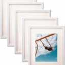 20x24 White Poster Frame with Mat for 16x20  Large Wall Picture Frame, Horizontal & Vertical Display, Pack of 5