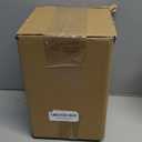 White Ceramic Vase for Flowers, Large Modern White Vase for Home Decor, Decorative Vase for Living Room, Office, Mantel, Bookshelf, Dining Table, 8 inches