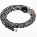 ZGEAR 3 ft. Flat Magnetic Snyc & Charge Cable for USB C, 2 packs