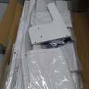 Lulive White Dresser for Bedroom 6 Drawers - Fabric Dressers for Bedroom with LED Light & Charging Station - Adults Chest of Drawers for Living Room Hallway Closet (White)