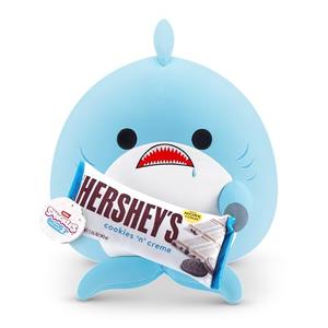 Snackles Series 2 Shark & Hershey (Cookies n Cream) 16 Inch Plush by ZURU, Ultra Soft Plush, Collectible Plush with Real Licensed Brands, Stuffed Animal, Giftable Snackles Series 2 Shark & Hershey (Cookies n Cream) 16 Inch Plush by ZURU, Ultra Soft Plush, Collectible Plush with Real Licensed Brands, Stuffed Animal, Giftable