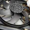 621-373 Radiator Cooling Fan Fit for Mercedes-Benz C230 C250 C300 C350 C63 AMG E250 E300 E350 E400 E550 GLK250 GLK350 SLK250 SLK350 Replacement Radiator Fan Assembly 2045000293 2049066802